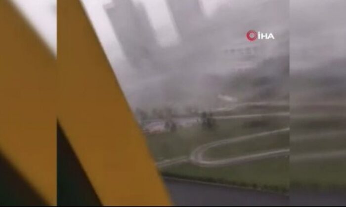 Başakşehir’de elektrik trafosu patladı!.