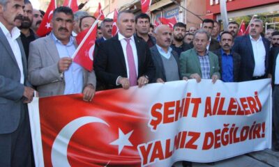 Türkiye İP’li Türkkan’a tepki olarak şehidi için yürüdü!.
