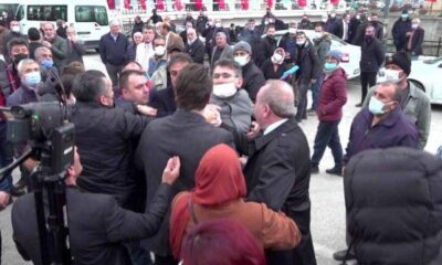 İYİ Partililer, Meral Akşener’i sorusuyla kızdıran vatandaşı tartakladı!. (video haber)
