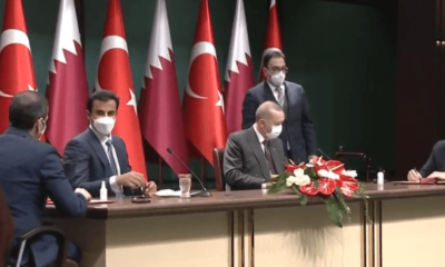 Türkiye ve Katar arasındaki anlaşmalar imzalandı!.
