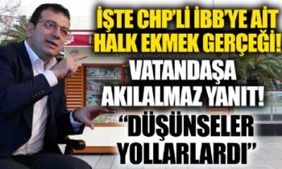 İşte İBB’nin Halk Ekmek gerçeği..