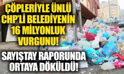 CHP’li Maltepe Belediyesi’nin 16 milyonluk vurgunu Sayıştay raporunda..