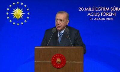 Başkan Erdoğan, 20. Milli Eğitim Şûrası’nda konuşuyor!. #CANLI