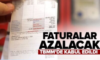 Elektrik faturalarında yeni dönem! Düzenleme Meclis’te kabul edildi!.