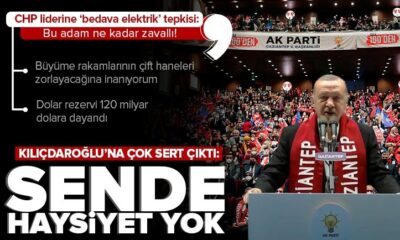 Başkan Erdoğan’dan Kılıçdaroğlu’na “Bedava Elektrik” tepkisi..
