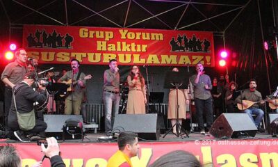 Alman polisi DHKP-C’li Grup Yorum’un konserini bastı!.