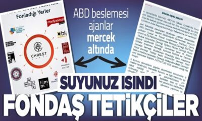 İçişleri’nden ABD merkezli Cherst Vakfı tarafından beslenen fondaşlara inceleme..