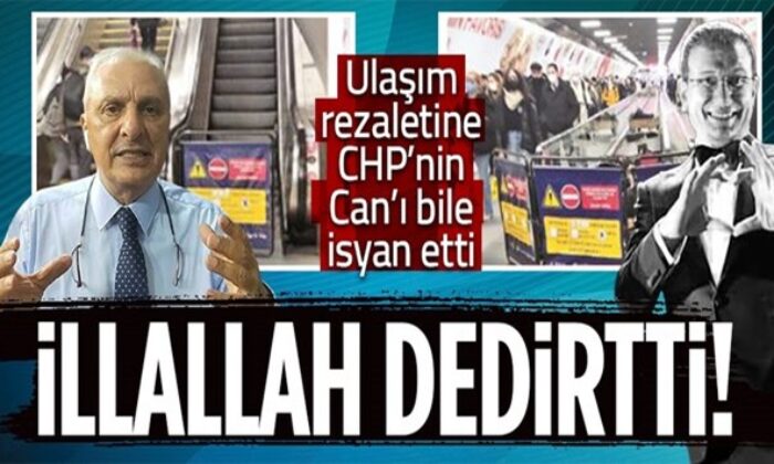 İmamoğlu yönetiminin ulaşım faciasına Can Ataklı bile isyan etti! “İllallah dedirtiyor!.”