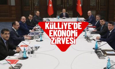 Cumhurbaşkanlığı Külliyesi’nde üst düzey ekonomi zirvesi..