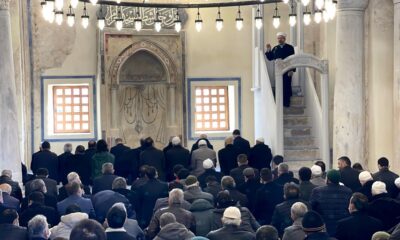 Ali Erbaş, restorasyon sonrası ibadete açılan Enez Ayasofya Cami’nde hutbe irat etti!.