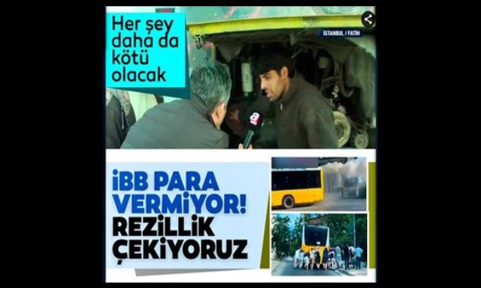 İstanbul’da toplu ulaşım çilesi! Arızalanan İETT tamircisi isyan etti!. “Rezillik..”