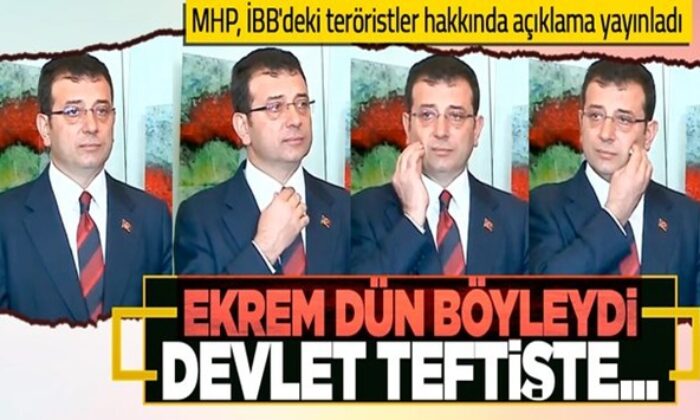 MHP’den terör kampına dönen İBB’ye yapılan teftişe ilişkin açıklama! “Neden paniklediler?.”