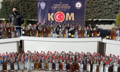 İstanbul’da yılbaşı öncesi sahte alkol operasyonu..