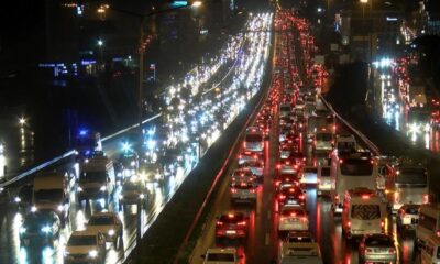 İstanbul’da trafik yoğunluğu yüzde 85’e ulaştı!.