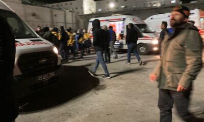 İzmir’de ki maden ocağında meydana gelen göçükte 22 işçi hastaneye kaldırıldı!.