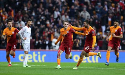 Galatasaray, Antalyaspor’u 2-0 mağlup etti!.
