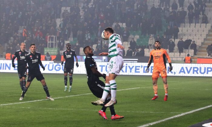 Beşiktaş, Konyaspor’a son dakikada yenildi!.