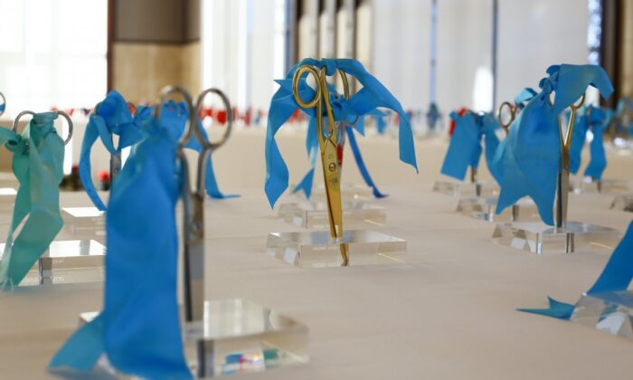 Cumhurbaşkanı Erdoğan’ın makas koleksiyonu sergide..