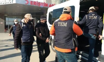 Manisa’da DEAŞ ve PKK operasyonunda 5 tutuklama..