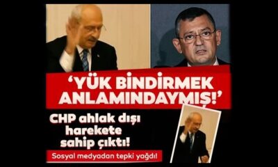 Kılıçdaroğlu’nun Meclis’teki skandal hareketine CHP’den tuhaf savunma! “Elini elinin sırtına vurdu bu yük bindirmek anlamındaki vücut dilidir!.”
