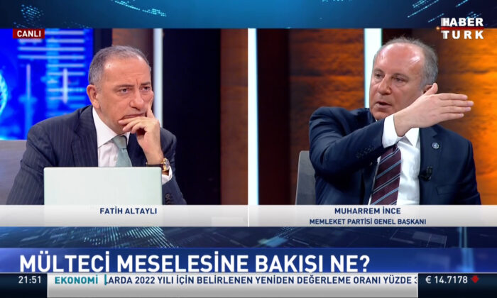 Muharrem İnce, Cumhurbaşkanı olsa Suriyelileri göndereceğini açıkladı!.