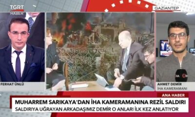 Gazeteci Muharrem Sarıkaya’nın saldırısına uğrayan İHA kameramanı Ahmet Demir: “Hukuki mücadelemi başlatacağım!.”