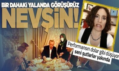 Nevşin Mengü’nün Başkan Erdoğan’ı hedef alan algı operasyonu elinde patladı!.