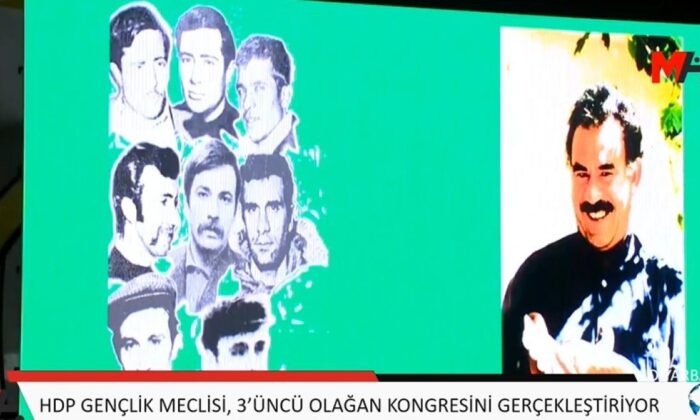 HDP’nin gençlik kongresinde Öcalan sloganları attılar!.