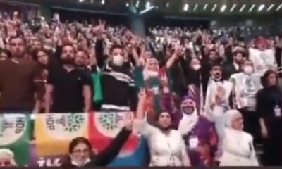 HDP’nin İstanbul Kongresi’nde terör örgütü PKK’nın marşı okundu!.
