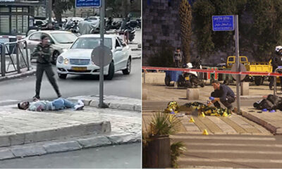 İşgalci kuduz köpekler, yerde yatan Filistinli genci sokak ortasında öldürdü!.