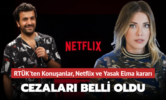 RTÜK’ten Konuşanlar, Netflix ve Yasak Elma’ya yaptırım..