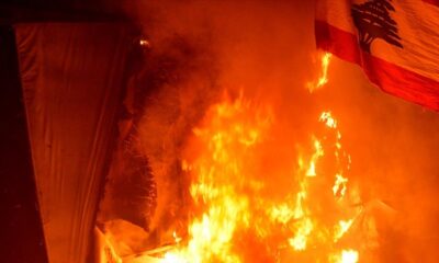 Lübnan’daki Filistin mülteci kampında patlama.. (video haber)