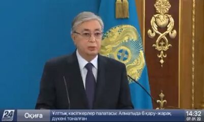 Kazakistan’da oluk oluk kan akacak!. Cumhurbaşkanı asker ve polise sorgusuz suailsiz “Vurun” talimatı verdi!.