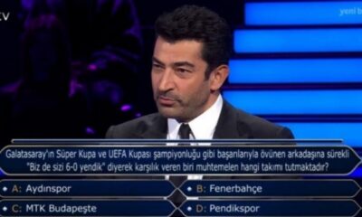 ATV Kim Milyoner Olamak İster yarışmasındaki soru için Fenerbahçe’den özür diledi!.