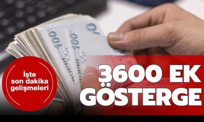 Bakan Bilgin 3600 Ek Gösterge için tarih verdi!. 6 ay sonra tamamlanacak…