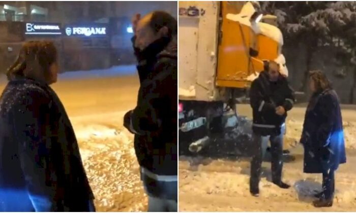 Gaziantep kara teslim olurken beceriksiz Başkan Fatma Şahin’in bir işçiye “Sorun Ne” demesi sosyal medyayı salladı!.