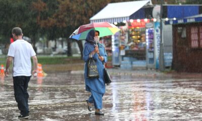 Meteoroloji’den haftasonu için şiddetli yağış uyarısı!.
