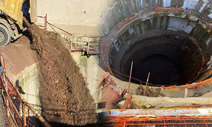 CHP’nin rezaletleri bitmek bilmiyor!. İBB yapamadığı metronun tünelini betonla doldurup kapatıyor!.