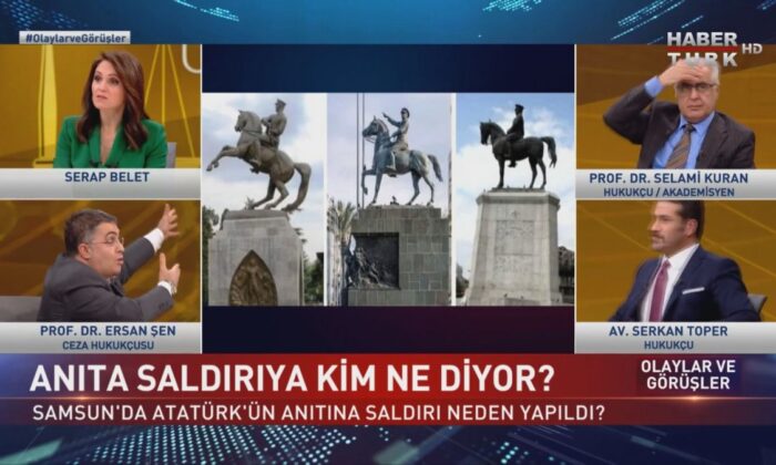 Ersan Şen’e göre Atatürk’ün adını ağzına alan salavat getirmeliymiş!.