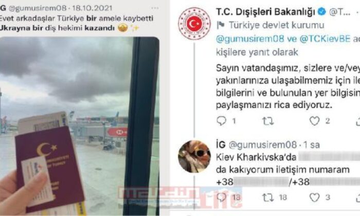 Türkiye’yi karalayarak Ukrayna’ya gitmişti!.