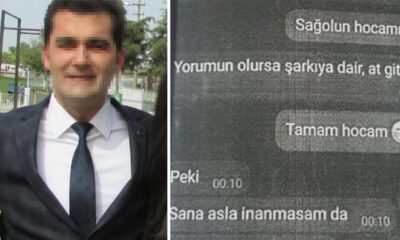 32 yaşındaki öğretmenden 16 yaşındaki öğrencisine taciz mesajları!.