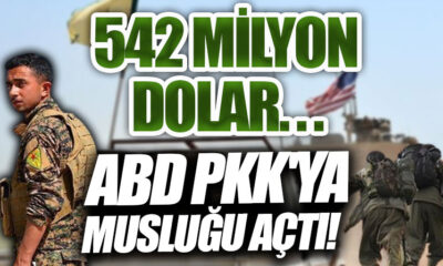 ABD, teröristleri beslemeye devam ediyor! YPG/PKK’nın faydalandığı eğit-donat fonuna 542 milyon dolar..