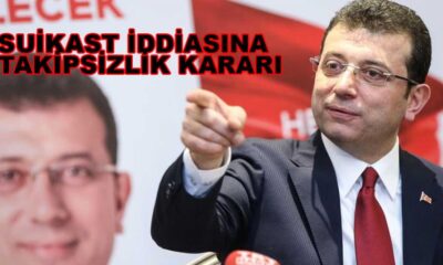 İmamoğlu’na suikast iddiasına takipsizlik kararı..
