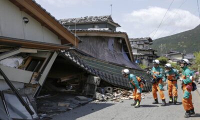 Japonya’da 7,3 büyüklüğünde deprem!.