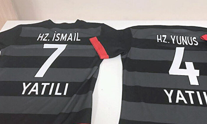 Kabataş Erkek Lisesi Derneğinde forma rezaleti!. Peygamberlerimizin isimlerini kullandılar!.