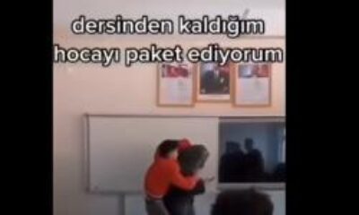 Başına poşet geçirilen kişi öğretmen değilmiş!.