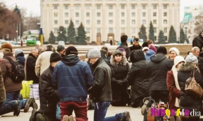 Sunucu, komedyen, balet, sanatçı… Tüm ukrayna cephede…