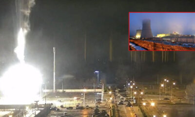 Savaş çığrından çıktı!. Rusya nükleer santrali vurdu!.