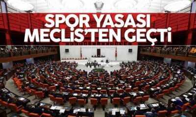 Spor Kanunu Meclis’ten geçti!.