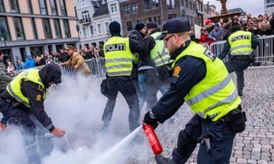 Norveç’te Kur’an-ı Kerim provokasyonuna 10 gözaltı..